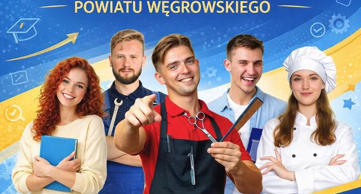 Edukacja, Targi edukacji pracy Węgrowie - zdjęcie, fotografia