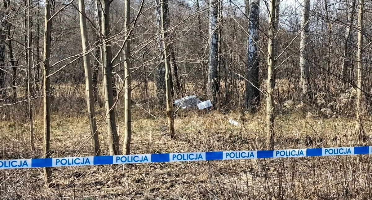 W Rudniku ujawniono balon z podczepionym ładunkiem - fot. Czytelnik