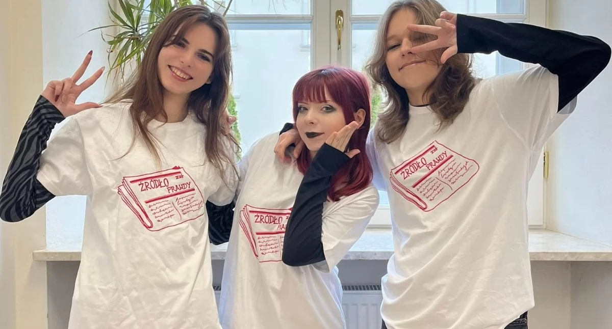 Klaudia Demianiuk, Milena Klewek i Lena Kędziora 