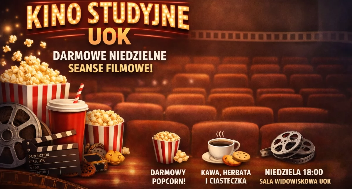 Kino/Teatr, tylko studentów niedzielne wieczory które wciągają świat filmu! - zdjęcie, fotografia