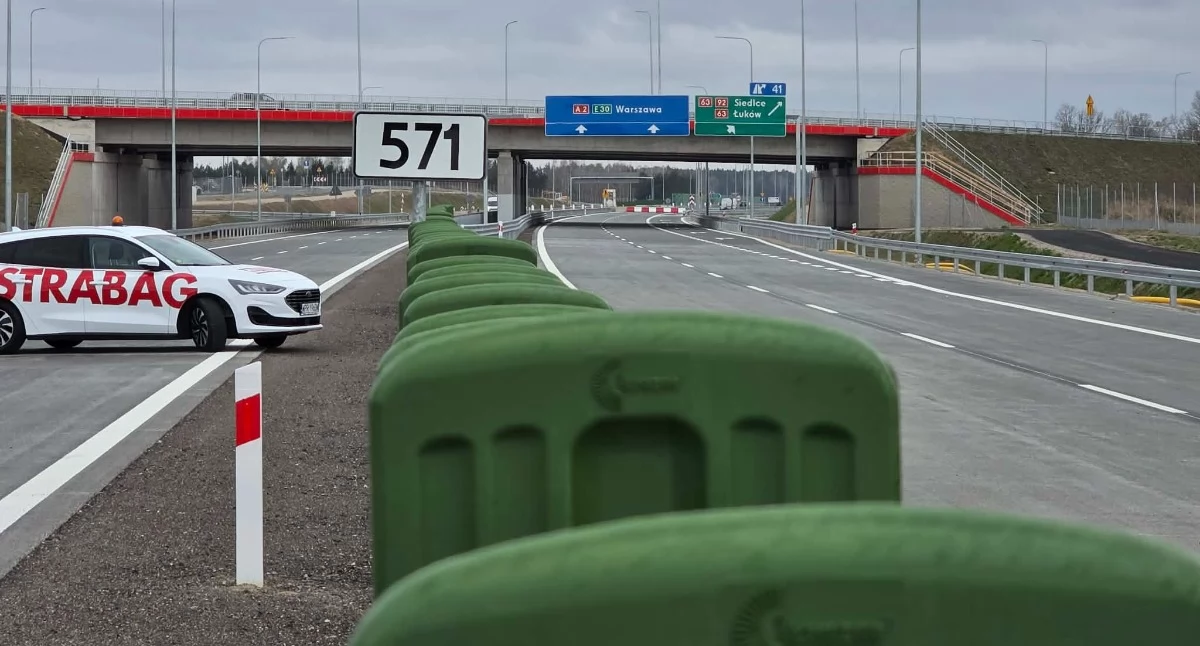 Autostrada A2 coraz bliżej ukończenia. Kierowcy pojadą z Siedlec do Białej Podlaskiej już w czerwcu Fot. Aga Król
