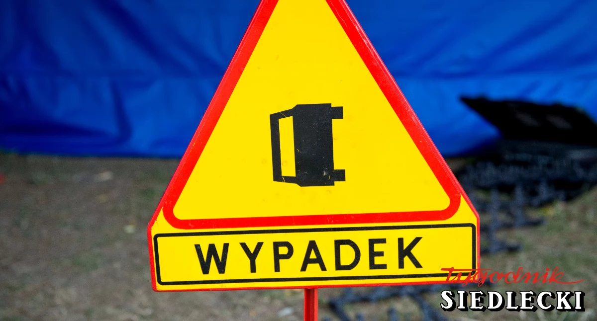 Śmiertelny wypadek na S17 pod Garwolinem. Mężczyzna spadł z wiaduktu i został przejechany przez auta