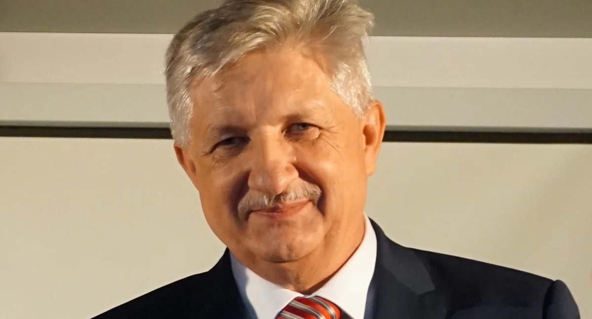 Dyrektor SPZOZ w Węgrowie Artur Skóra.  fot. sej