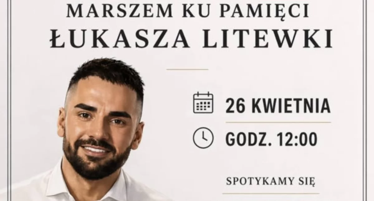Odeszli, Siedlczanie chcą uczcić pamięć Łukasza Litewki - zdjęcie, fotografia