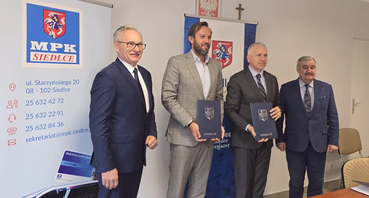 Od lewej: Bogdan Kozioł, Marcin Kucharski, Tomasz Hapunowicz, Kazimierz Paryła.