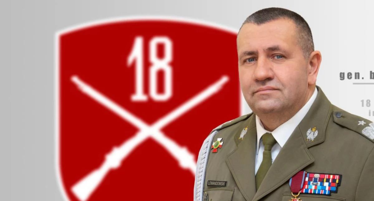 Awans w Wojsku Polskim. Dowódca 18 Dywizji z Siedlec generałem dywizji