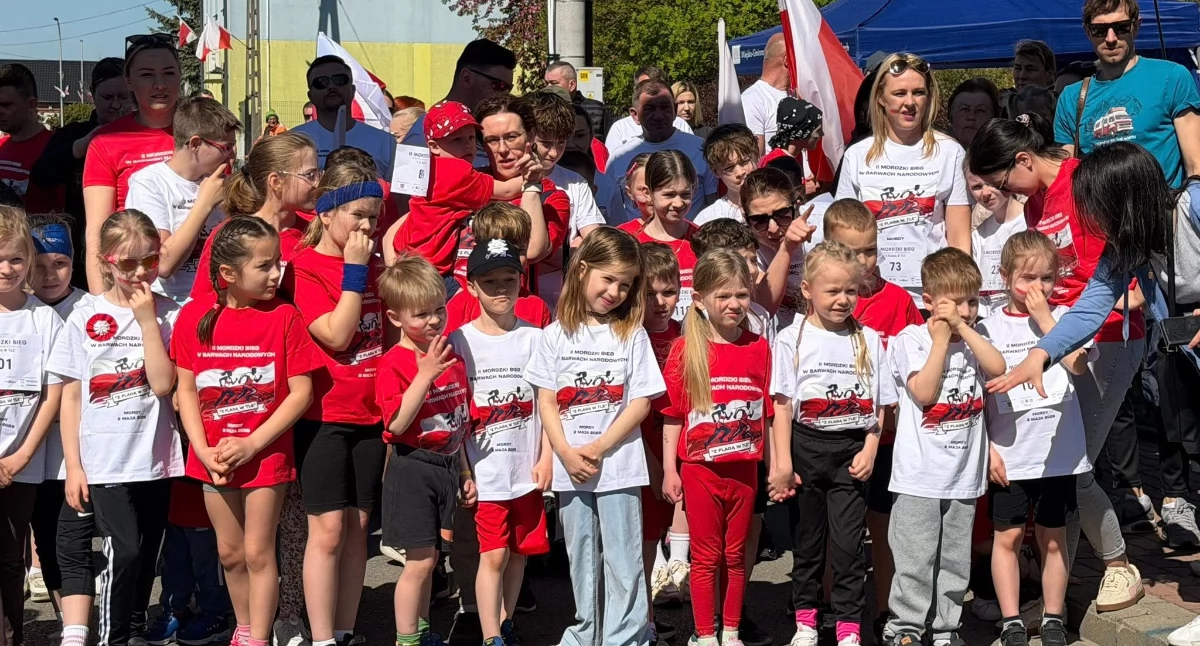 Majówka w Mordy. Bieg z flagą i uroczyste obchody 3 Maja
