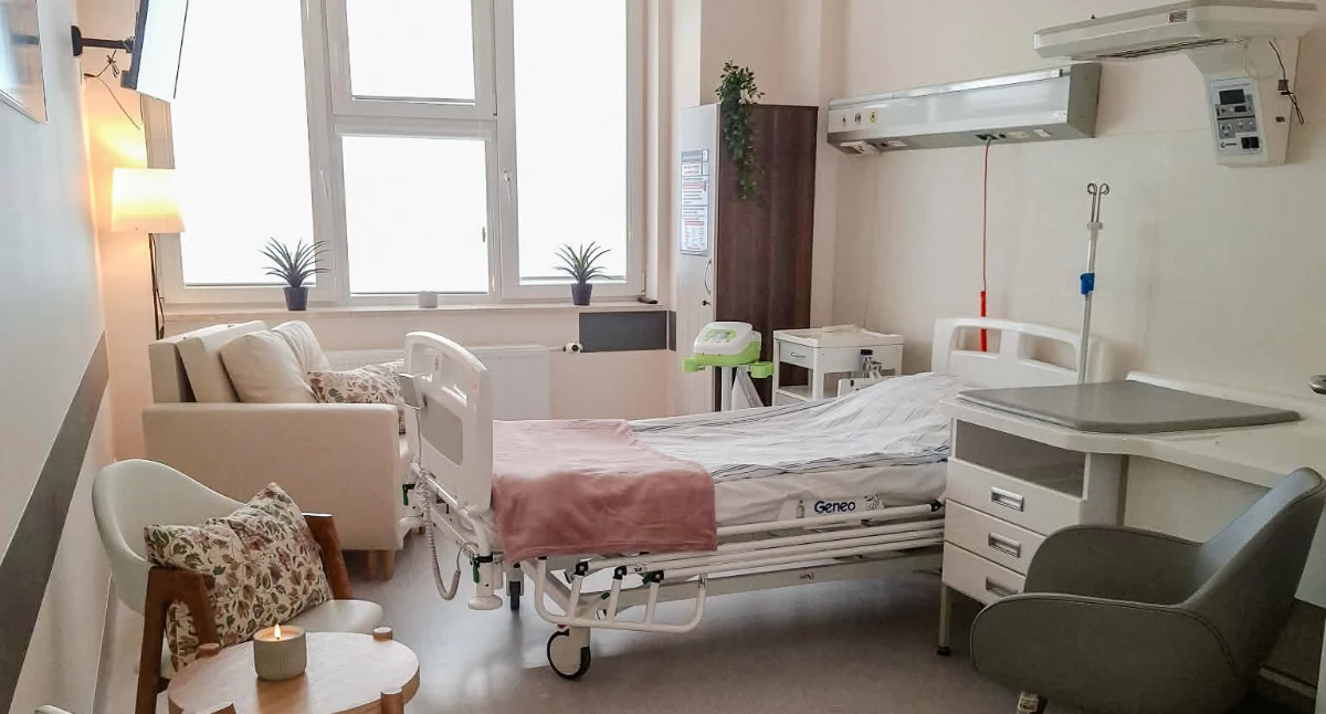 Nowość w szpitalu w Siedlcach. Mamy po porodzie mogą być z bliskimi przez całą dobę fot. Szpital Woj.
