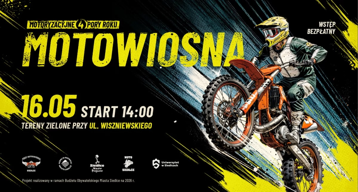 Promocja, MotoWiosna Siedlcach koncerty pokazy atrakcje całych rodzin - zdjęcie, fotografia