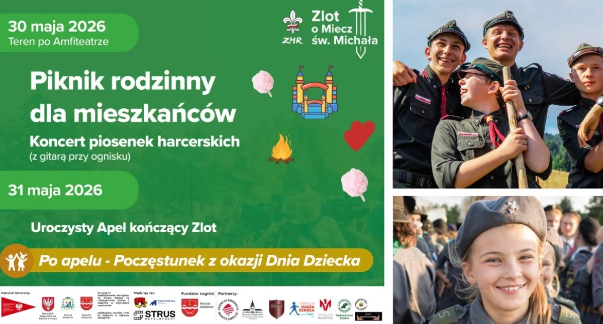 Imprezy , weekend Siedlce staną harcerską stolicą regionu - zdjęcie, fotografia