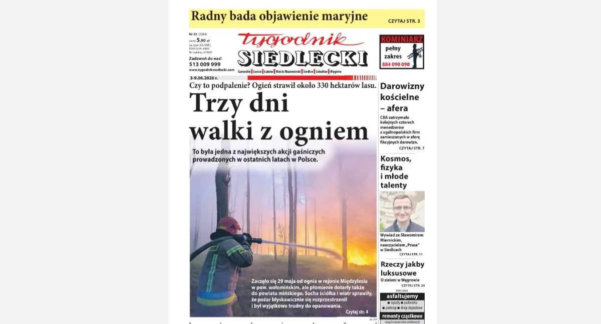 Zapowiedzi, Pierwszy czerwcowy „TS” zapowiedź wydania - zdjęcie, fotografia