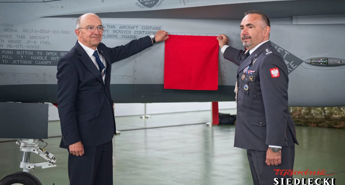 Godło Kościuszkowskie na FA-50. Święto 23. Bazy Lotnictwa Taktycznego w Mińsku Mazowieckim - fot. Aga Król