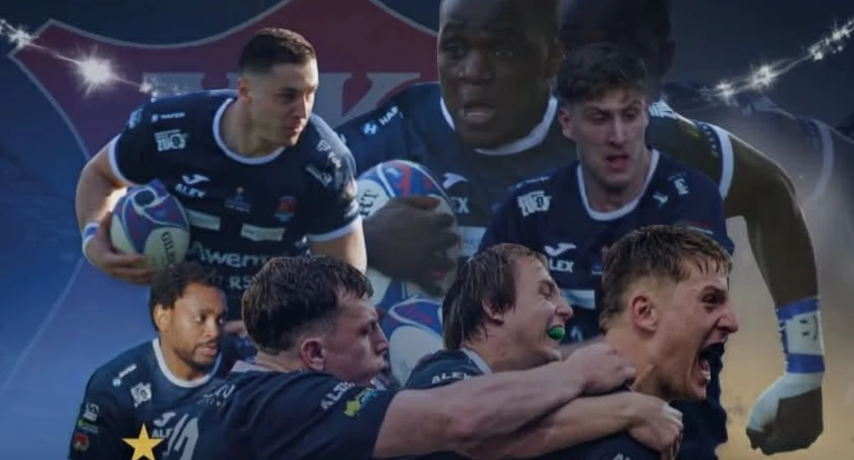 Rugby, Pogoń Ogniwo wielki finał Siedlcach - zdjęcie, fotografia