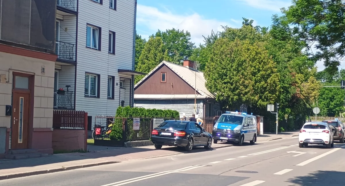 Na ul. Wojska Polskiego w Siedlcach została potrącona rowerzystka. Fot. EZ