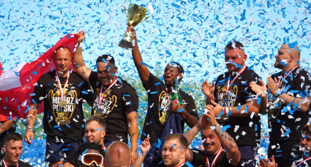MKS Pogoń Awenta Siedlce obronił tytuł mistrza Polski Ekstraligi Rugby fot. Siriss