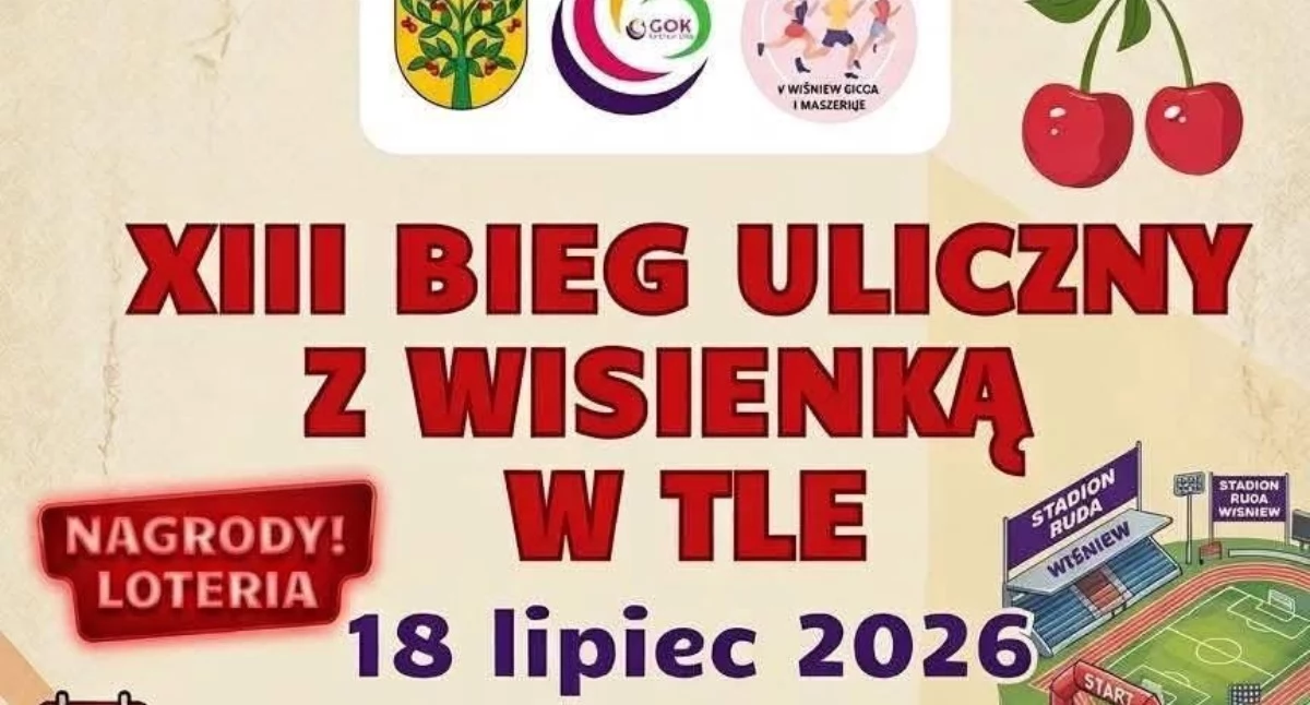 Imprezy biegowe, Uliczny wisienką tle” zapisy trwają - zdjęcie, fotografia