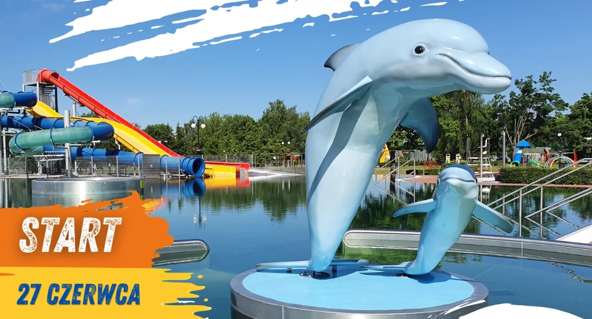 Inne sporty, Rusza sezon letni pływalni Delfin Łukowie! - zdjęcie, fotografia