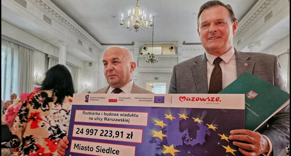 Siedlce zbudują nowy wiadukt. Miasto zdobyło blisko 25 mln zł, choć początkowo było na liście rezerwowej - fot. Aga Król