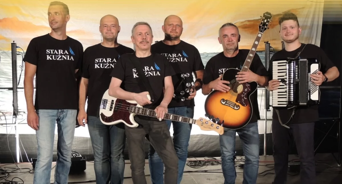 Koncerty/Muzyka, Koncert Starej Kuźni parkowy amfiteatrze Węgrowie - zdjęcie, fotografia
