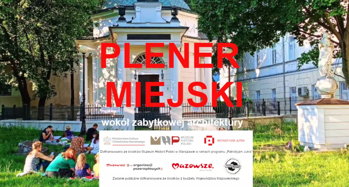 Plener malarski przy Kaplicy Ogińskich. Galeria Kultura zaprasza na bezpłatne warsztaty