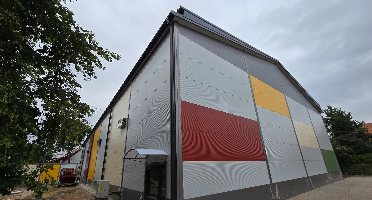 Nowa hala sportowa przy Szkole Podstawowej nr 4 w Siedlcach. Fot. MP