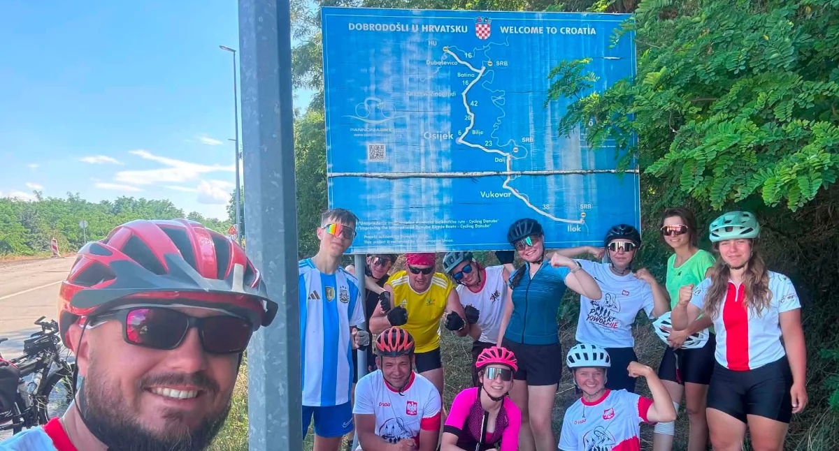 Chorwacja przywitała pielgrzymów. Do Medziugorie zostało już tylko 405 kilometrów - fot. z wyprawy
