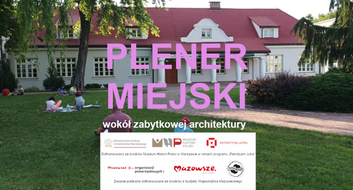 Rodzinny plener malarski przy zabytkowym dworku na Kazimierzowskiej