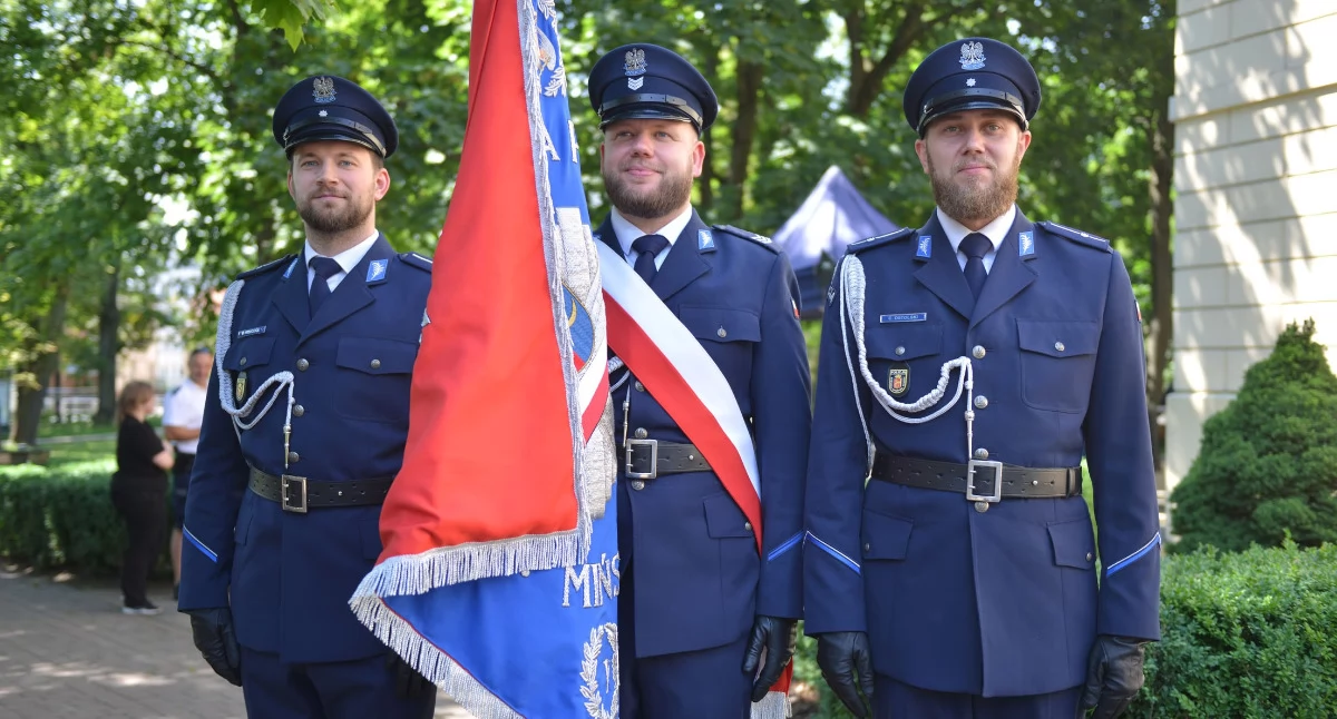 Święto Policji w Mińsku Mazowieckim. Awanse, medale i podziękowania dla funkcjonariuszy - fot. Aga Król