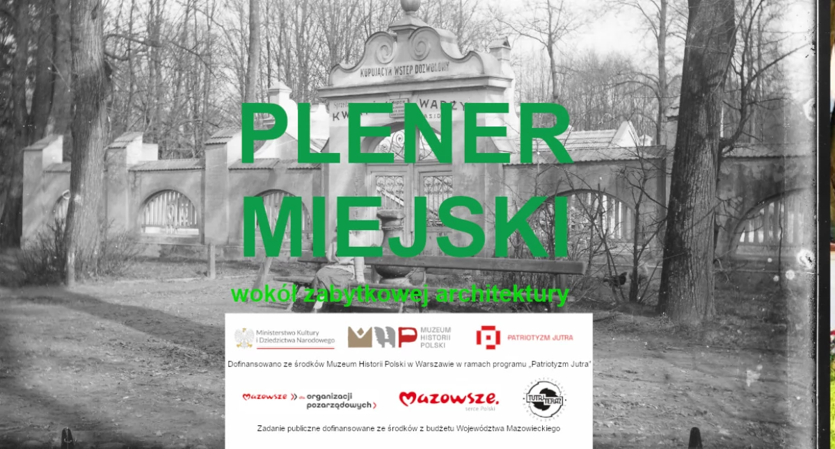 Plener malarski w Aleksandrii. Tym razem uczestnicy uwiecznią dawną oranżerię
