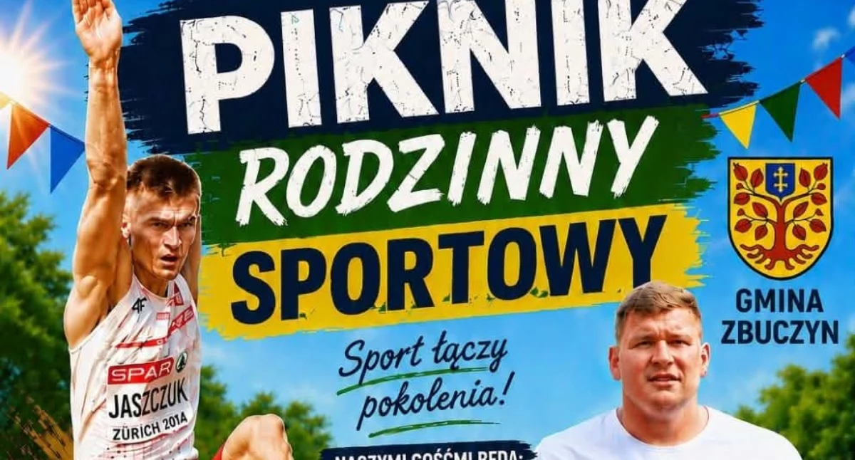 Inne sporty, Piknik rodzinno sportowy Karczach gwiazdami Tomasz Jaszczuk Jakub Szyszkowski - zdjęcie, fotografia