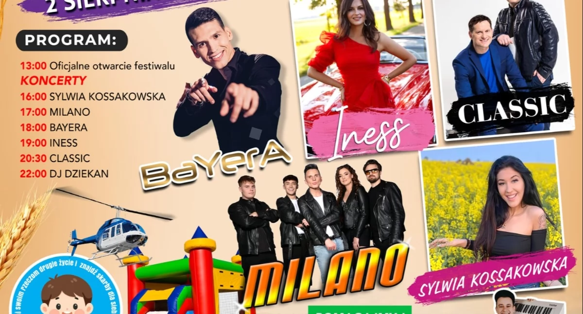 Imprezy , Festiwal Polskiej sierpnia Borkach Kosach - zdjęcie, fotografia
