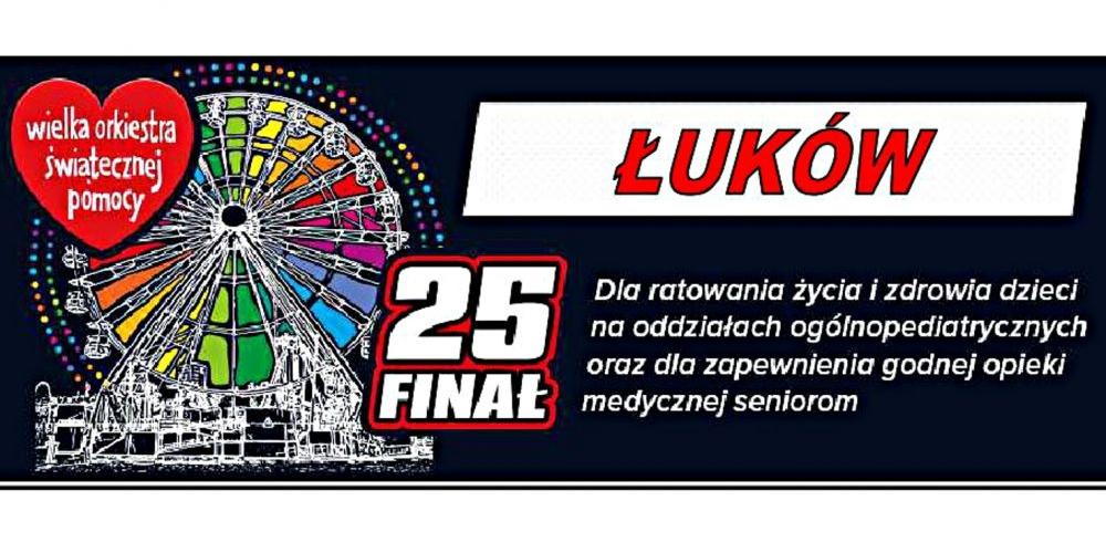Z dokumentu organizatorów akcji. - fot. Sztab WOŚP w Łukowie