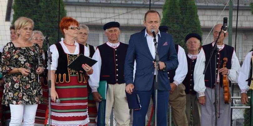 Imprezę otworzył wójt gminy Jabłonna Lacka Wiesław Michalczuk