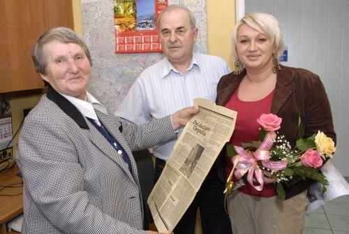 Od lewej: Irena Łukasiuk, Krzysztof Harasimiuk i Milena Celińska - fot. 