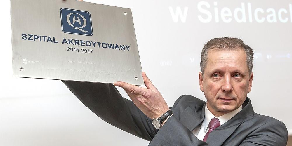 Mirosław Leśkowicz, dyrektor siedleckiego SP ZOZ. Fot. J. Mazurek - fot. 