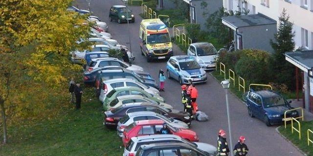 Miejsce zdarzenia - za zdjęcie dziękujemy internaucie - Artkowi Sz. - fot. a