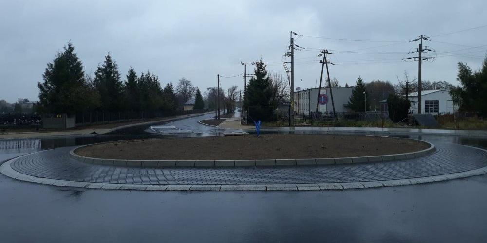 Nowe rondo na skrzyżowaniu Piłsudskiego i Bartoszowej