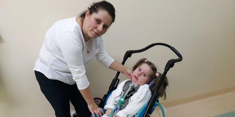 Lenka Rybak i jej mama, Katarzyna