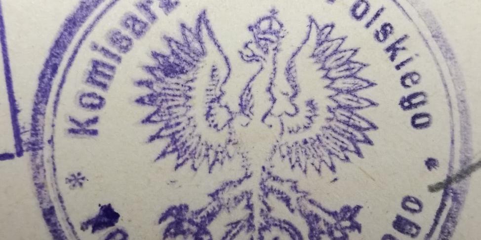 pieczęć Komisarza Rządu Polskiego Powiatu Siedleckiego, fot. arch. - fot. 