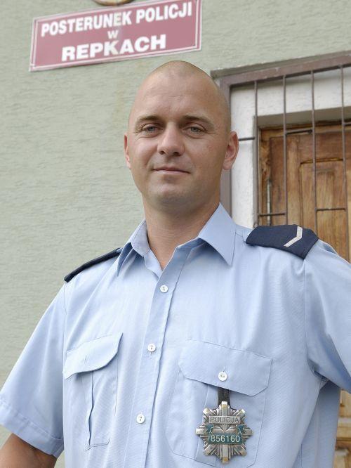 Sierżant Sylwester Dobrowolski. Fot JMM - fot. 