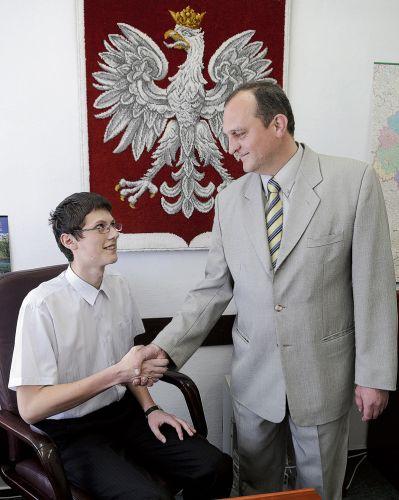 Andrzej Silny – kierownik Delegatury Mazowieckiego Urzędu Wojewódzkiego na jeden dzień musiał ustąpić miejsca Bartkowi Ługowskiemu - fot. 