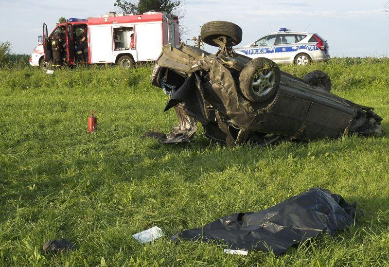 Tragiczny wypadek pod Mokobodami. Fot. JMM - fot. 