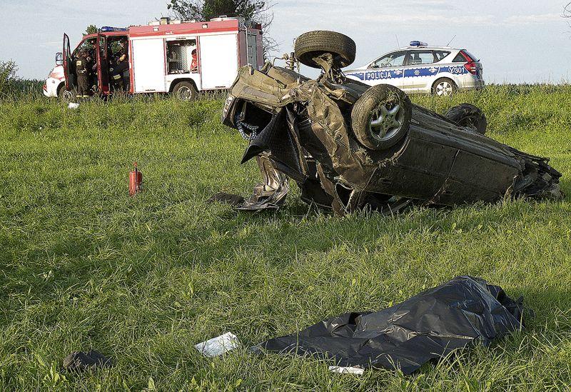 Tragiczny wypadek pod Mokobodami - fot. 