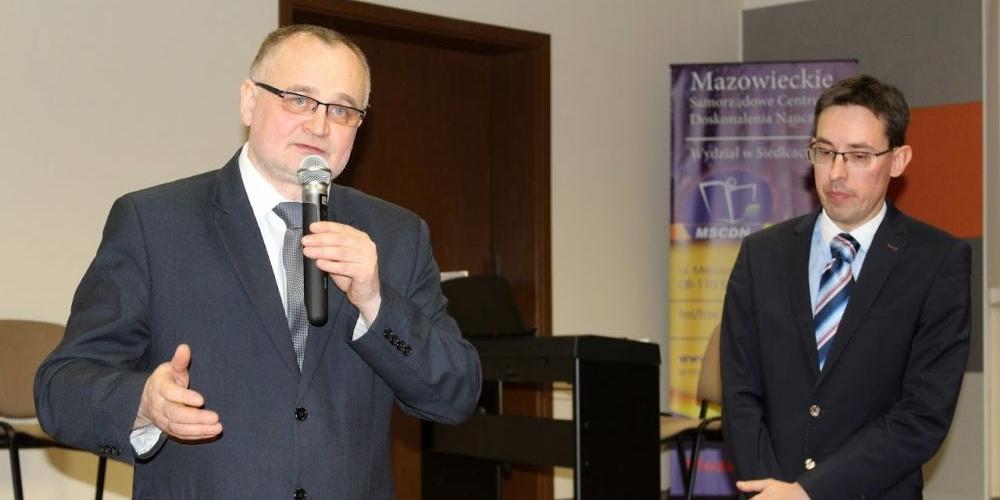 Od lewej Edward Kopówka i Sebastian Różycki, fot. Witold Bobryk - fot. 
