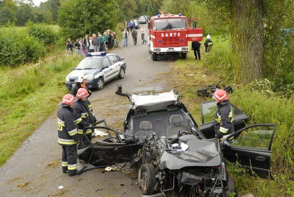 Droga Niwiski-Ziomaki, 7 września, godz. 12.35. - fot. 