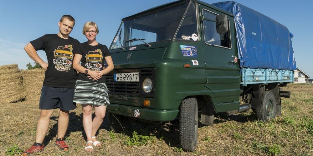 Piotr i Katarzyna Rucińscy oraz ich Ropiarz fot. Janusz Mazurek