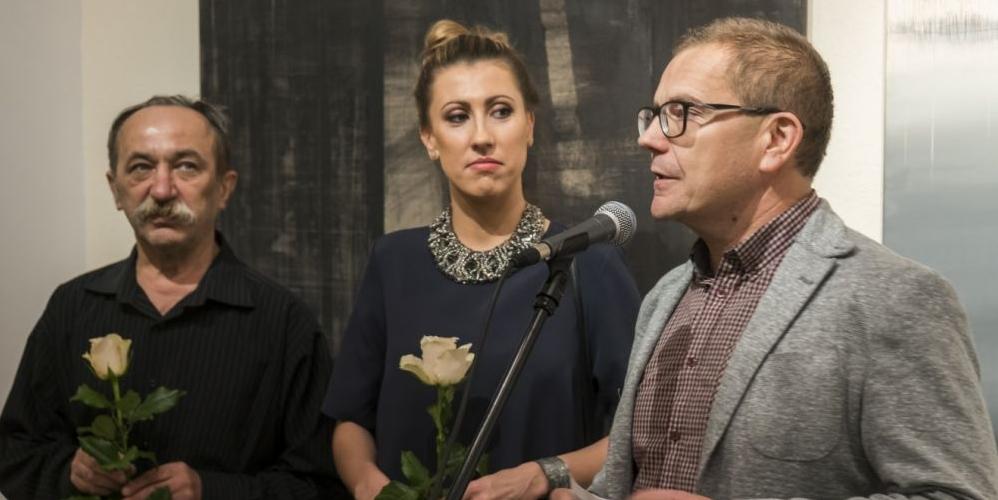 Od lewej: Ireneusz Parzyszek, Aleksandra Rykała i Jarosław Skrobecki