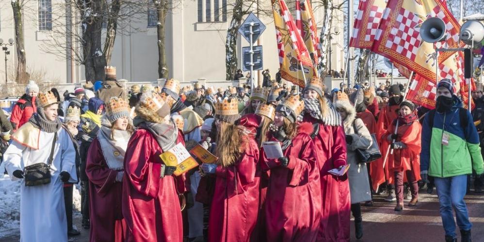 Orszak w Sokołowie Podlaskim