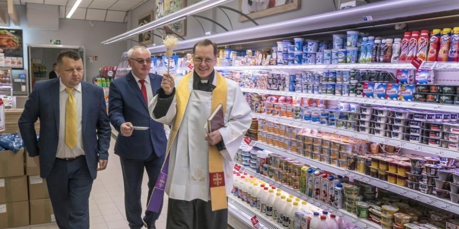 Nowy obiekt poświęcił ksiądz Adam Patejuk.