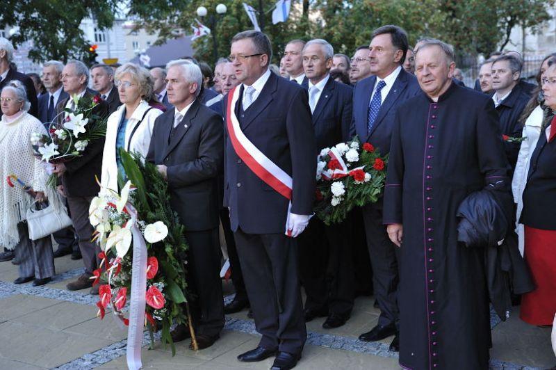  Uroczystość pod pomnikiem Tadeusza Kościuszki (fot. J. Mazurek) - fot. 